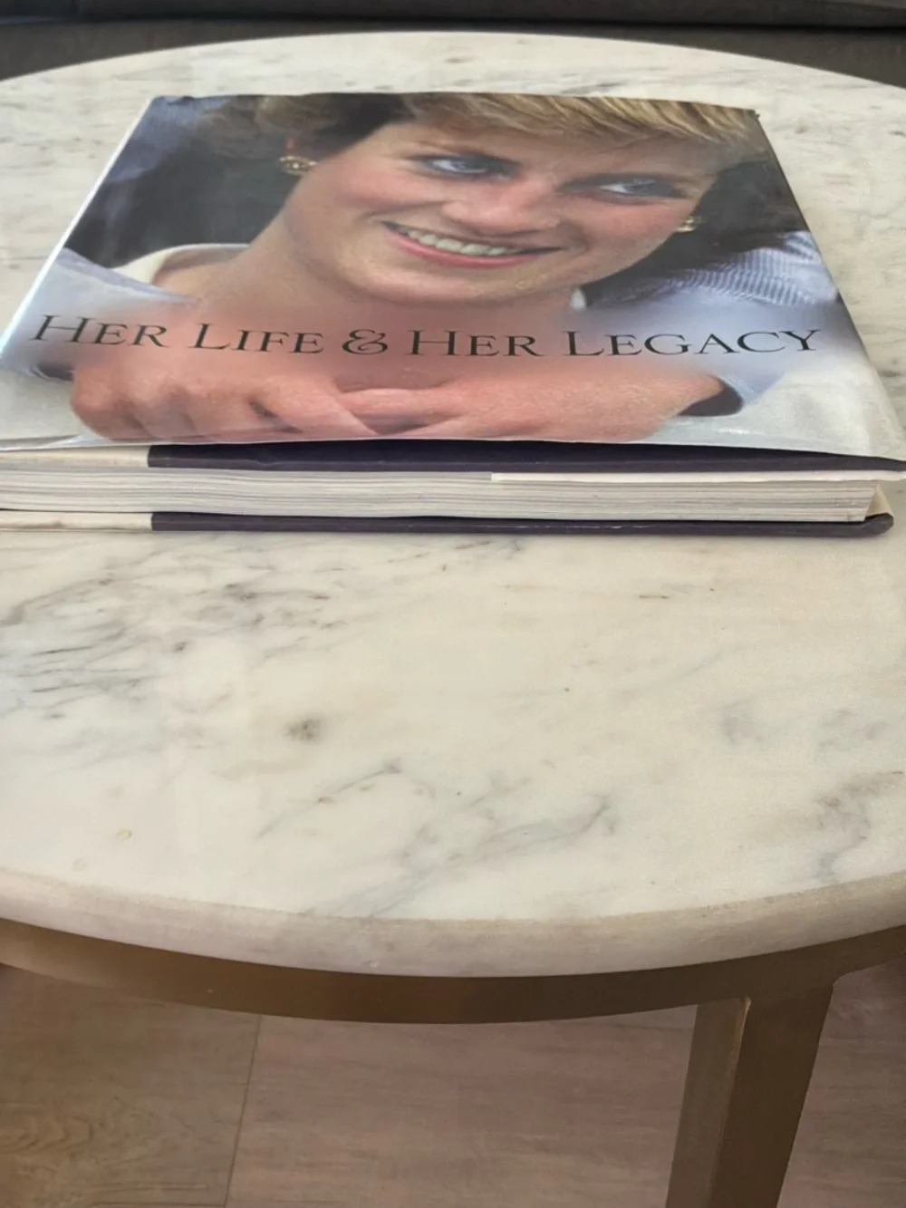 Vintage 1997 Diana Her Life & Her Legacy Coffee Table Book by Anthony Holden